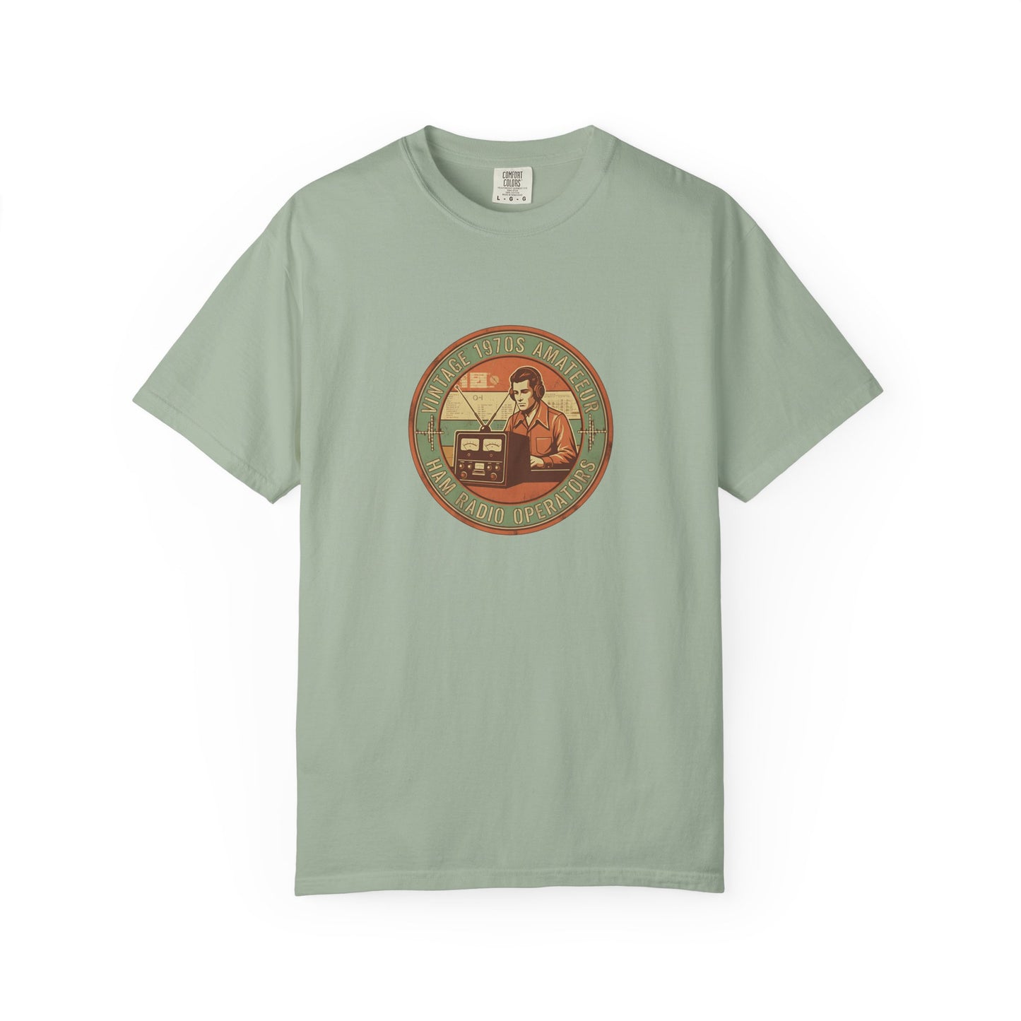 70s Retro Radio Ham T-shirt | Vintage Ham Radio Design