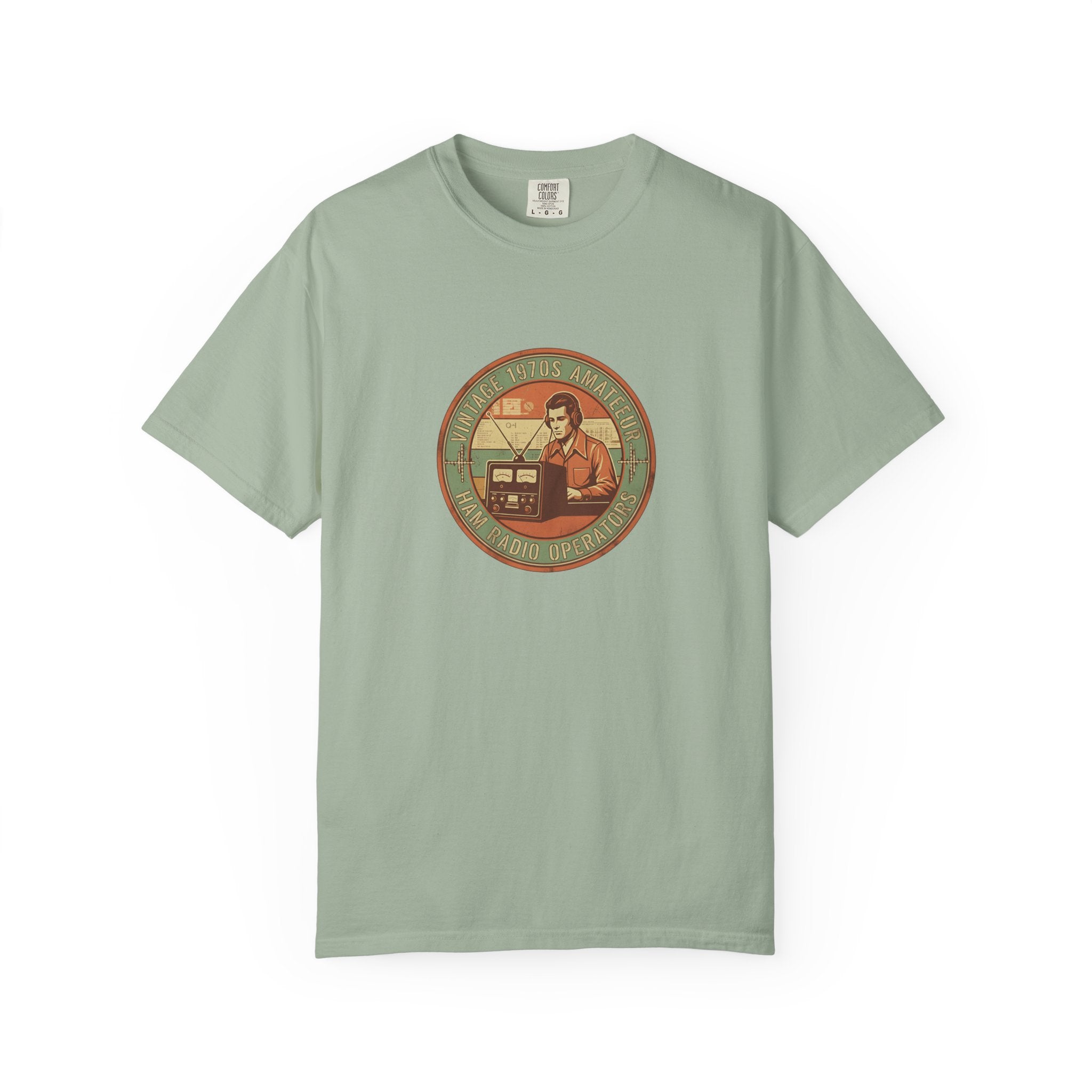 70s Retro Radio Ham T-shirt | Vintage Ham Radio Design