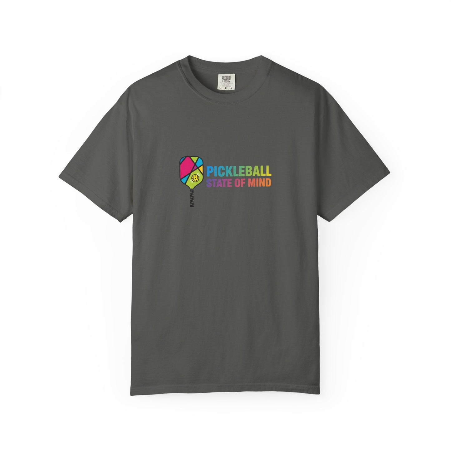 Pickleball State of Mind T-shirt | Colorful Paddle Graphic