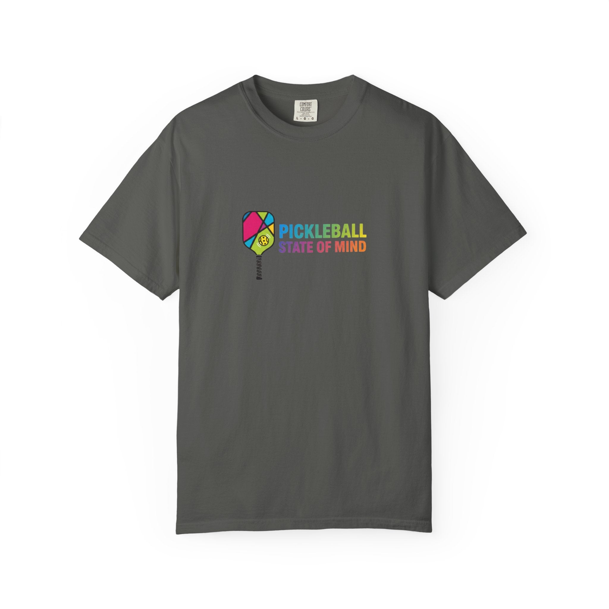 Pickleball State of Mind T-shirt | Colorful Paddle Graphic