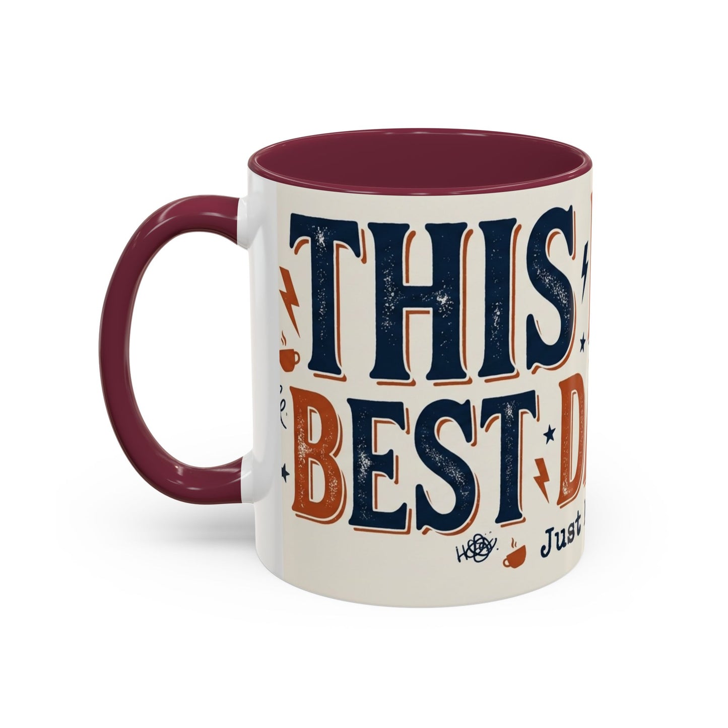 This Is The Best Day Ever mug | Retro typography coffee cup
