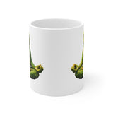 Meditating Frog Mug | Yoga Zen Frog Ceramic Coffee Mug