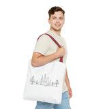 San Francisco Skyline Tote Bag | Minimal City Line Art