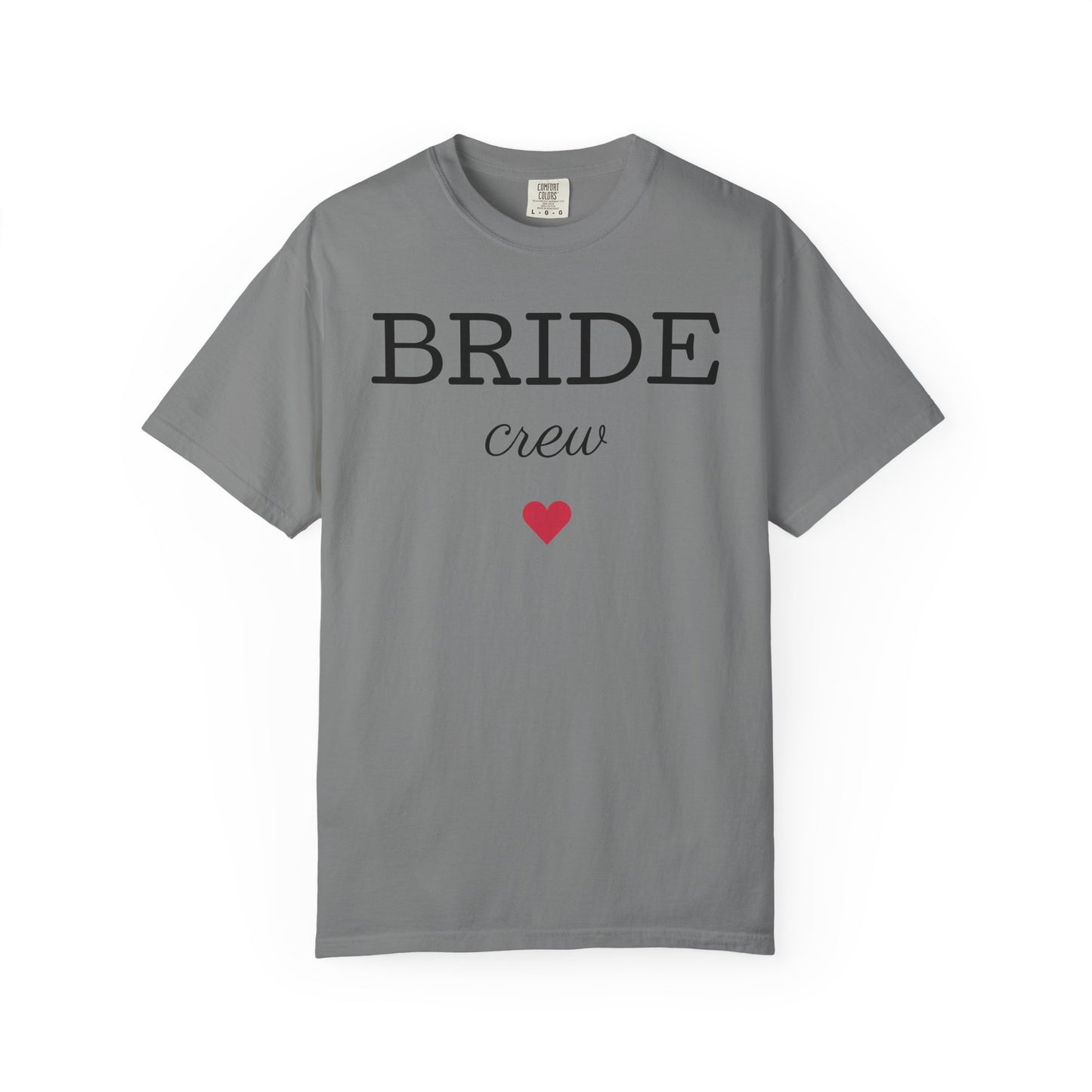 Bride Crew T-Shirt | Bachelorette Party Tee, Heart Bridesmaid Shirt