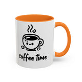 Kawaii Coffee Time Mug | Ceramic Coffee Mug