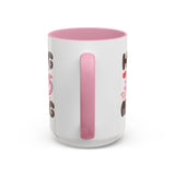 Hug in My Mug Mug | Cute Pink Cup, Heart Coffee Design