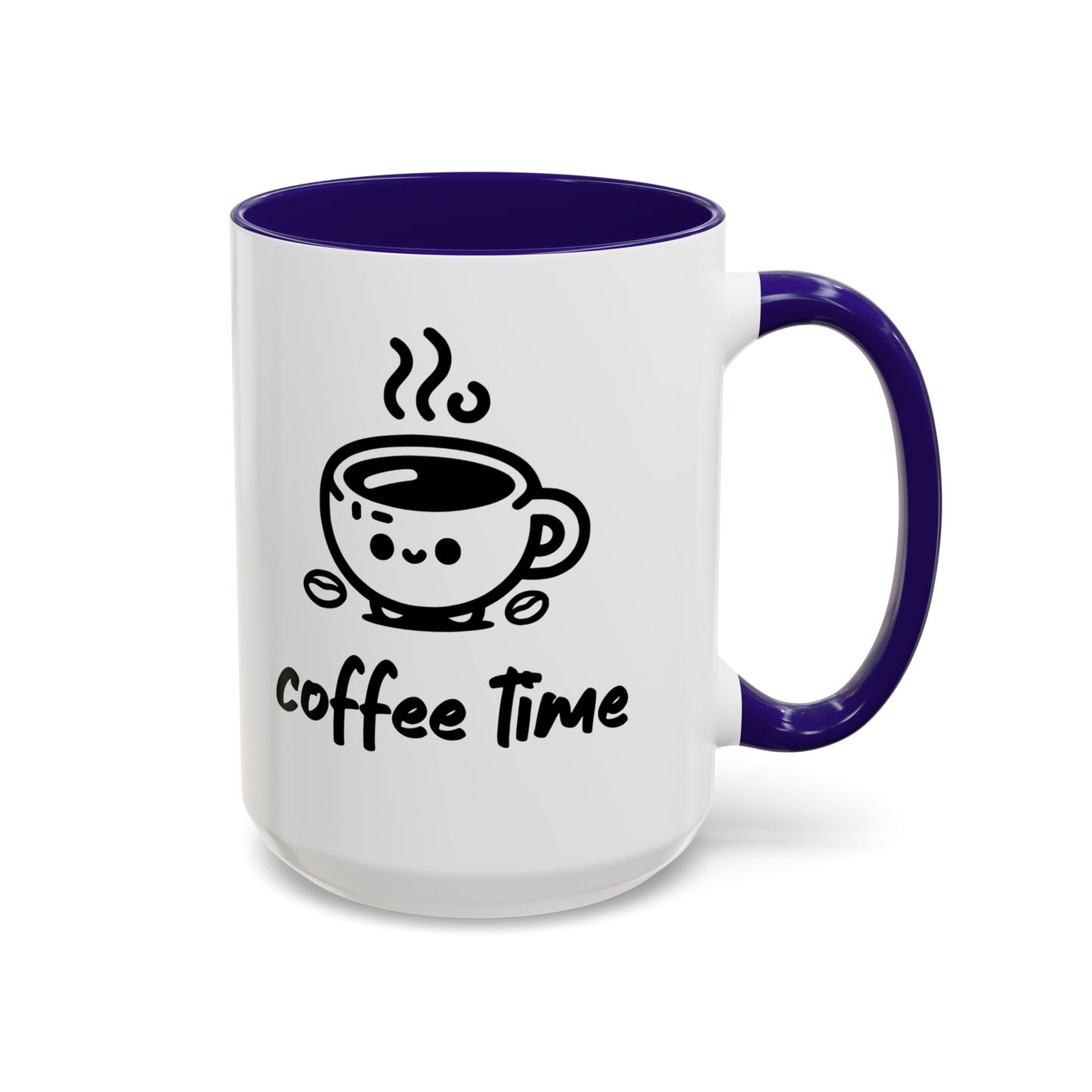 Kawaii Coffee Time Mug | Ceramic Coffee Mug