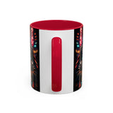 Cyberpunk Sushi Cat Mug | 11oz 15oz Ceramic Coffee Cup