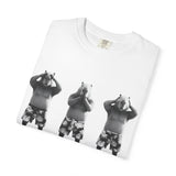 Capybara See No Evil Speak No Evil Hear No Evil T-shirt | Three Monkeys Graphic