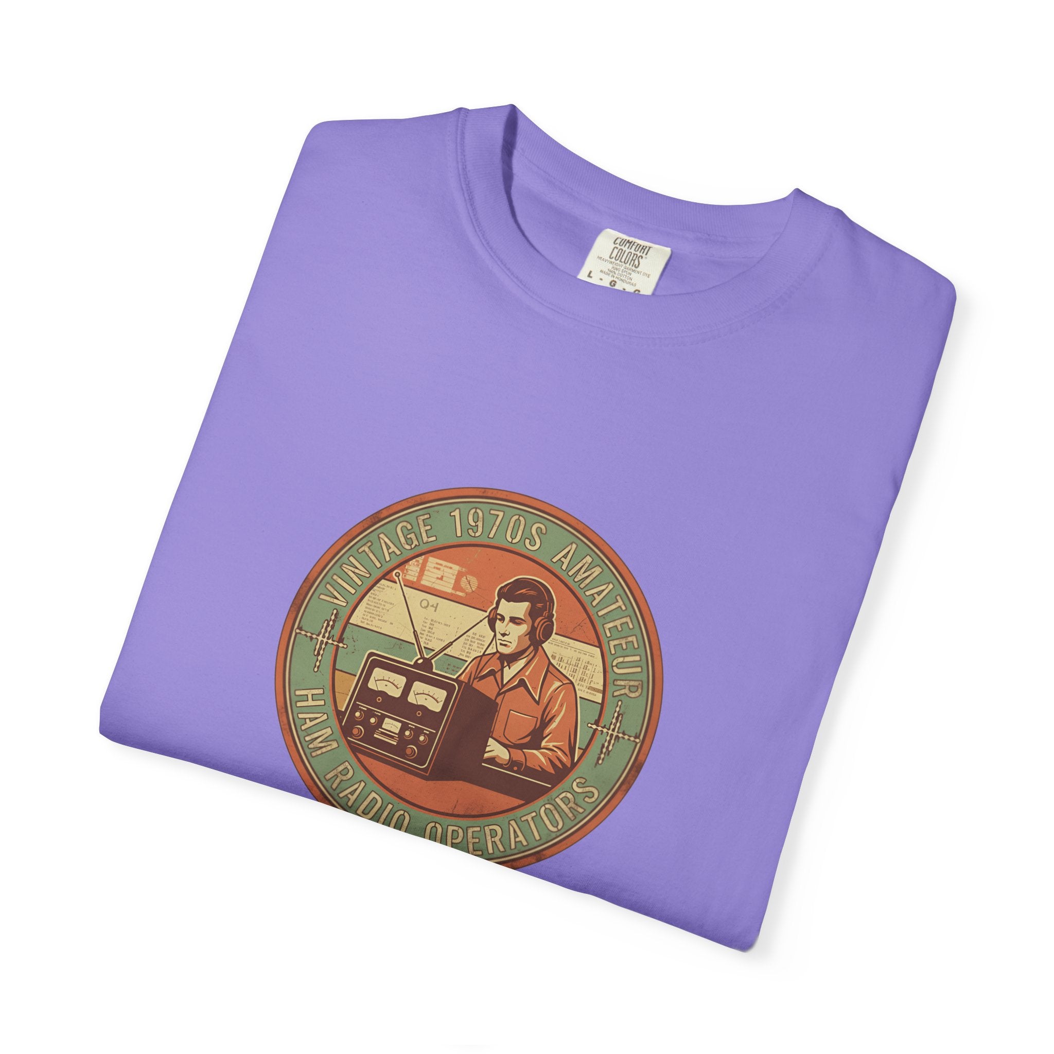 70s Retro Radio Ham T-shirt | Vintage Ham Radio Design
