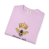 Queen Bee crown illustration T-Shirt | bee graphic tee