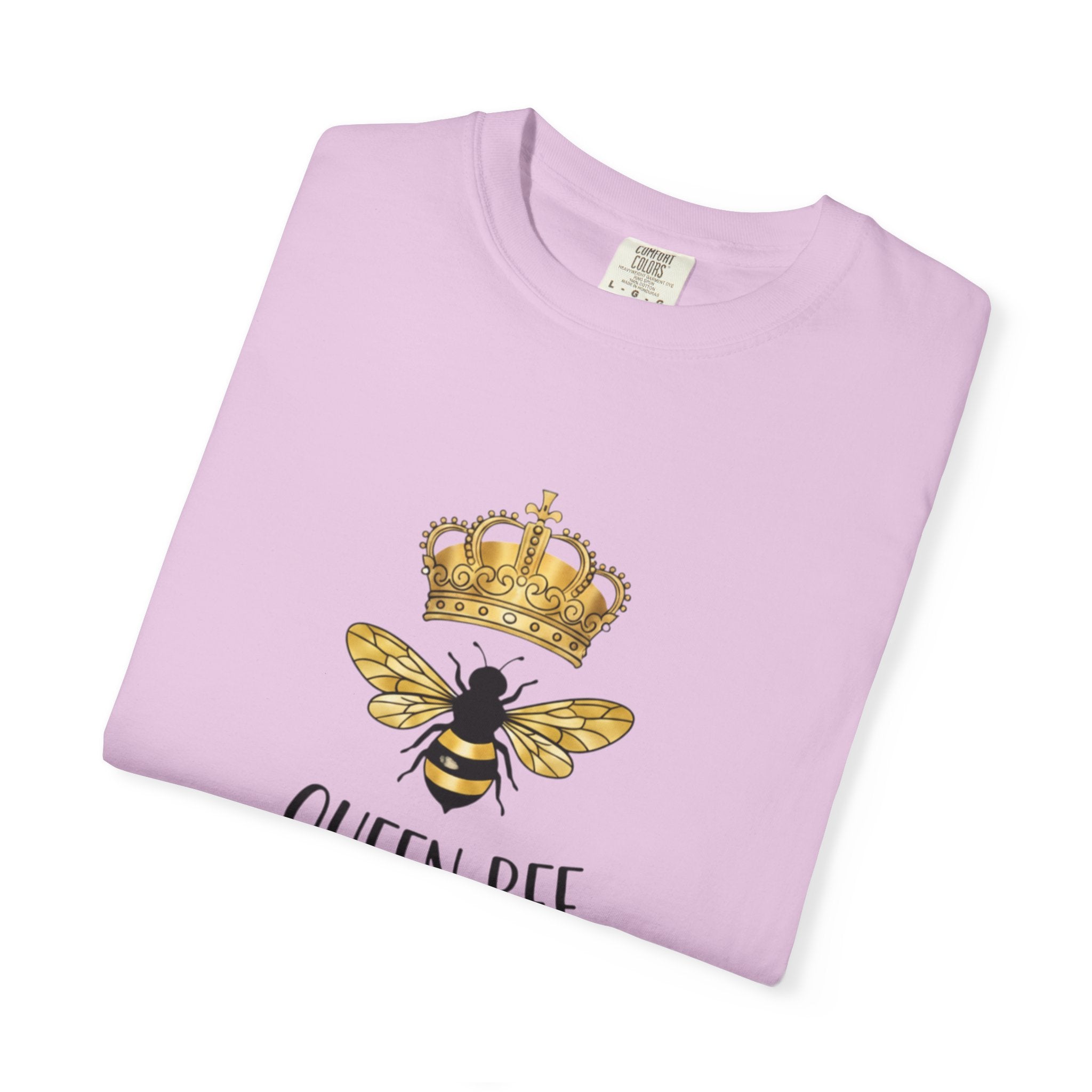 Queen Bee crown illustration T-Shirt | bee graphic tee