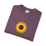 Sunflower Graphic T-shirt | Minimal Floral Tee