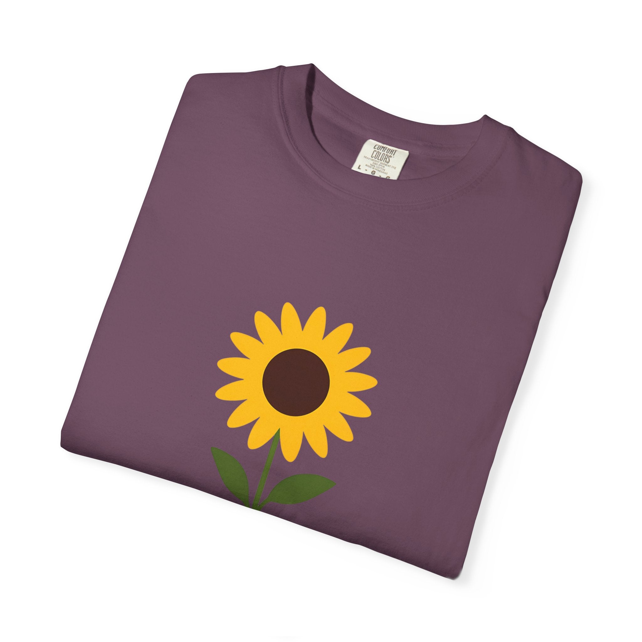 Sunflower Graphic T-shirt | Minimal Floral Tee