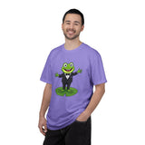 Funny Tuxedo Frog T-shirt | Frog on Lily Pad Amphibian Design