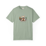 French Bulldog Chef T-shirt | Cute Dog Cooking Illustration, Bistro Theme