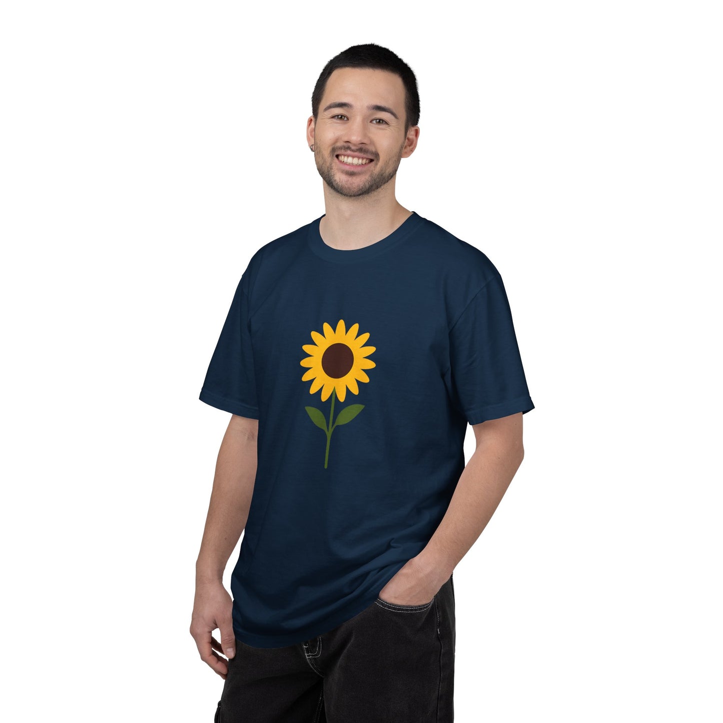 Sunflower Graphic T-shirt | Minimal Floral Tee