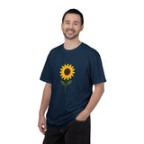 Sunflower Graphic T-shirt | Minimal Floral Tee
