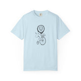 Lion Riding Vintage Penny-farthing Bike T-shirt