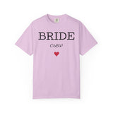 Bride Crew T-Shirt | Bachelorette Party Tee, Heart Bridesmaid Shirt