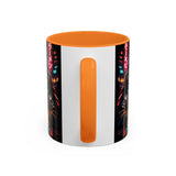 Cyberpunk Sushi Cat Mug | 11oz 15oz Ceramic Coffee Cup