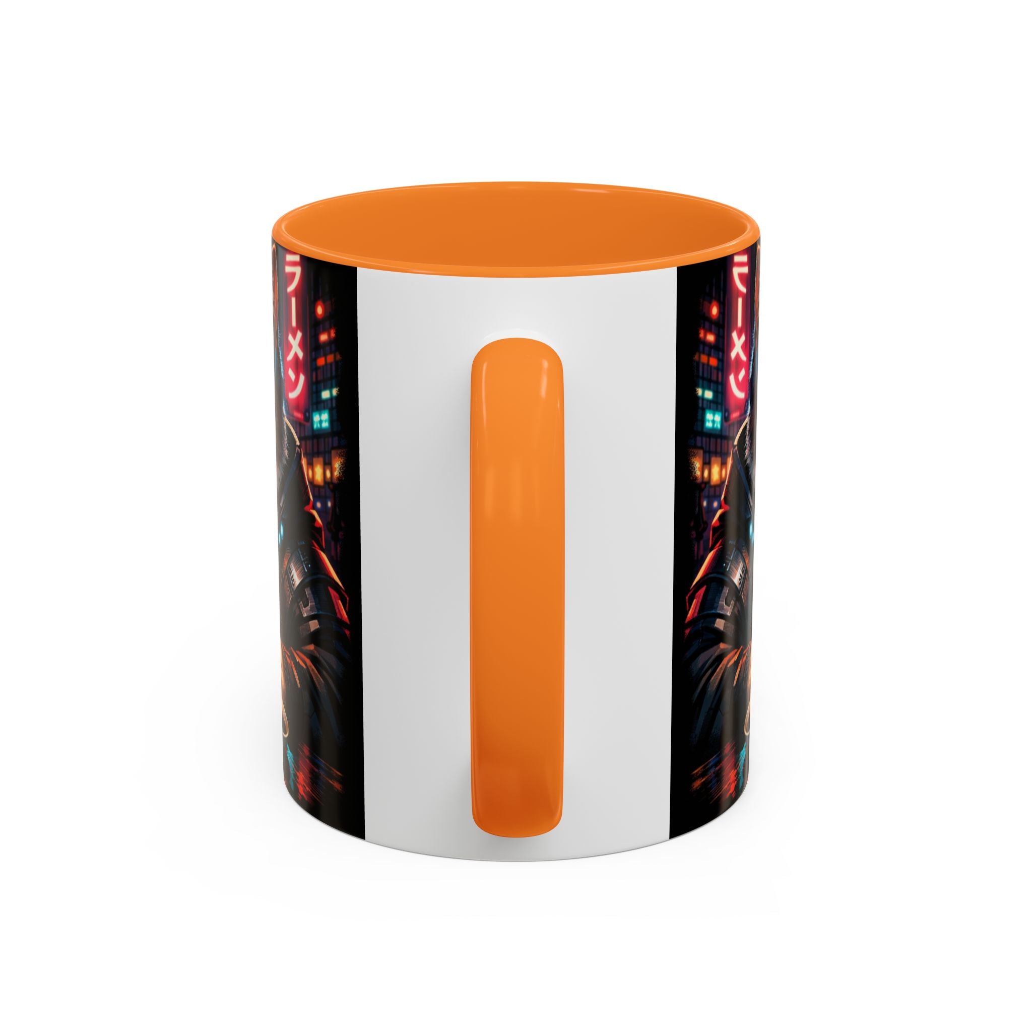 Cyberpunk Sushi Cat Mug | 11oz 15oz Ceramic Coffee Cup