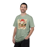 Maneki Neko Ramen Cat T-shirt | Lucky Cat Bowl Graphic Japanese Style