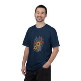 Sunflower and Wildflower Bouquet T-Shirt | Floral Botanical Garden Tee