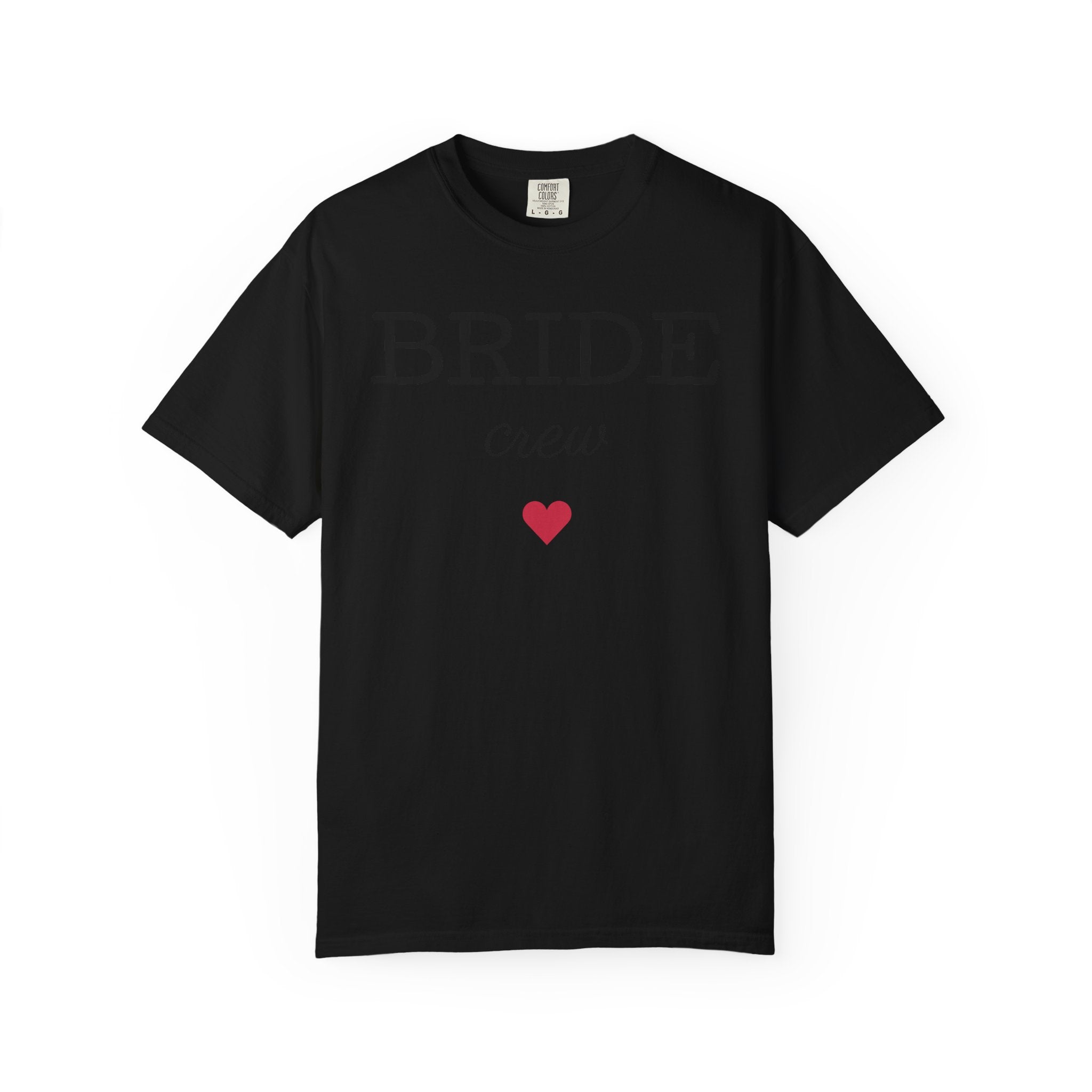 Bride Crew T-Shirt | Bachelorette Party Tee, Heart Bridesmaid Shirt