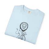 Lion Riding Vintage Penny-farthing Bike T-shirt