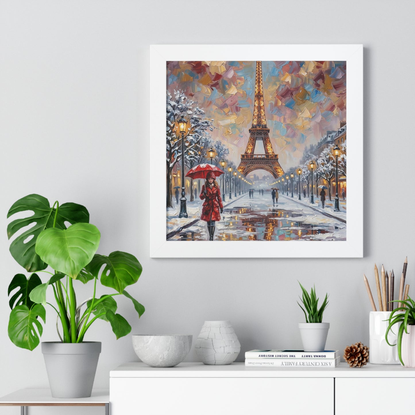 Parisian Rhapsody Framed Print