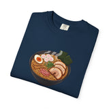 Ramen Bowl Illustration T-shirt | Cute Noodle Soup Graphic