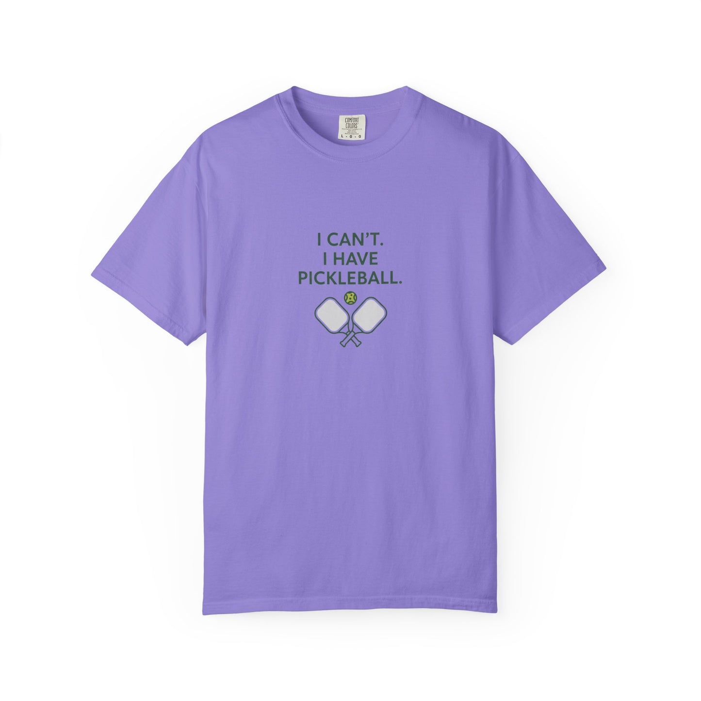 I Can't I Have Pickleball T-Shirt | Pickleball Paddles Graphic Tee