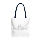 San Francisco Skyline Tote Bag | Minimal City Line Art
