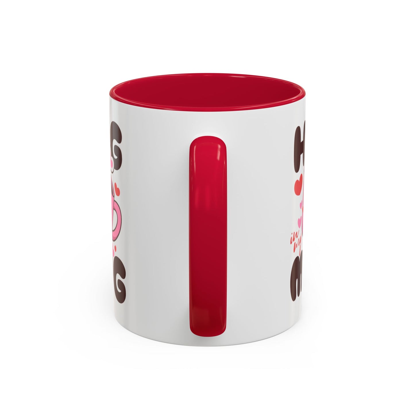 Hug in My Mug Mug | Cute Pink Cup, Heart Coffee Design