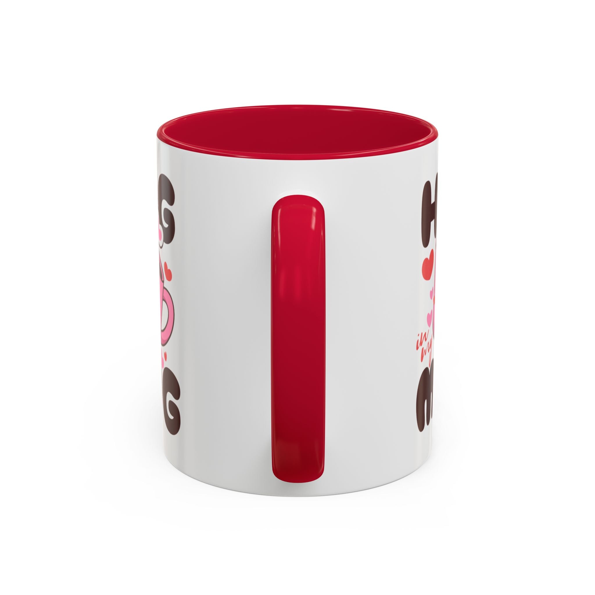Hug in My Mug Mug | Cute Pink Cup, Heart Coffee Design