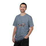 Birds on Cherry Blossom Branch T-Shirt | Japanese Floral Illustration