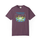Pickleball Pals of the Pond T-Shirt | Cute Frog Pond Illustration