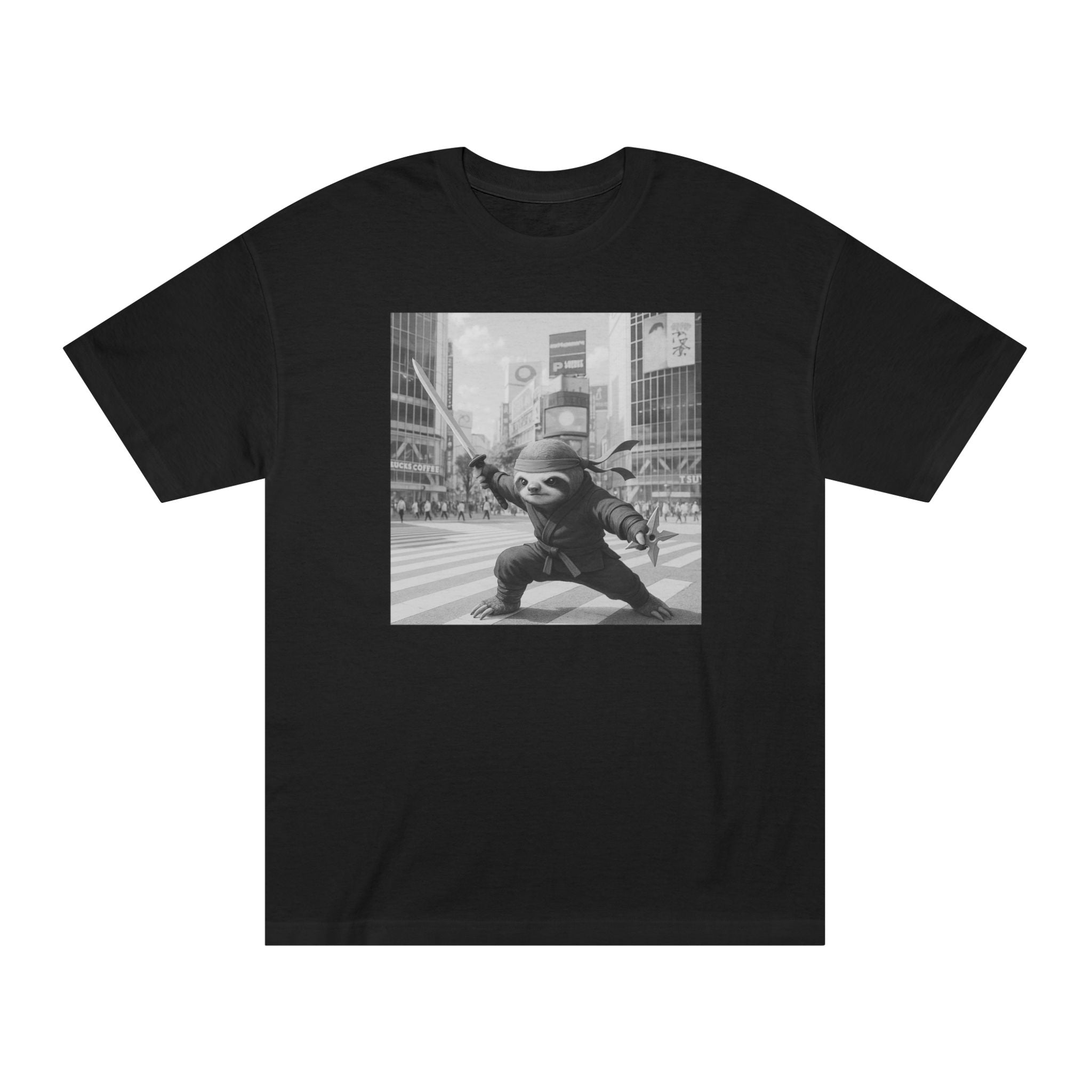 Un-Hurry Sloth Ninja Tee | Slow Living, Zen Grit, Stealth-Lag Design