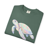 Pastel Sea Turtle T-shirt | Watercolor Marine Life Tee