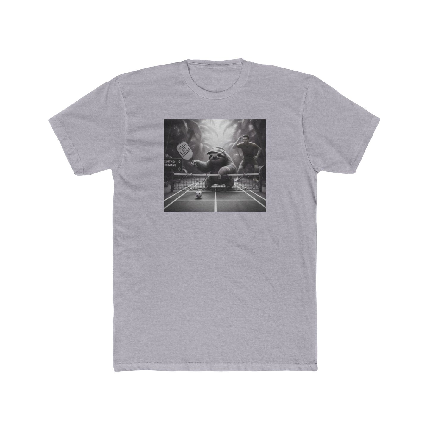 Dink-Shot Sloth Pickleball Tee | Slow-Motion Sportswear Parody