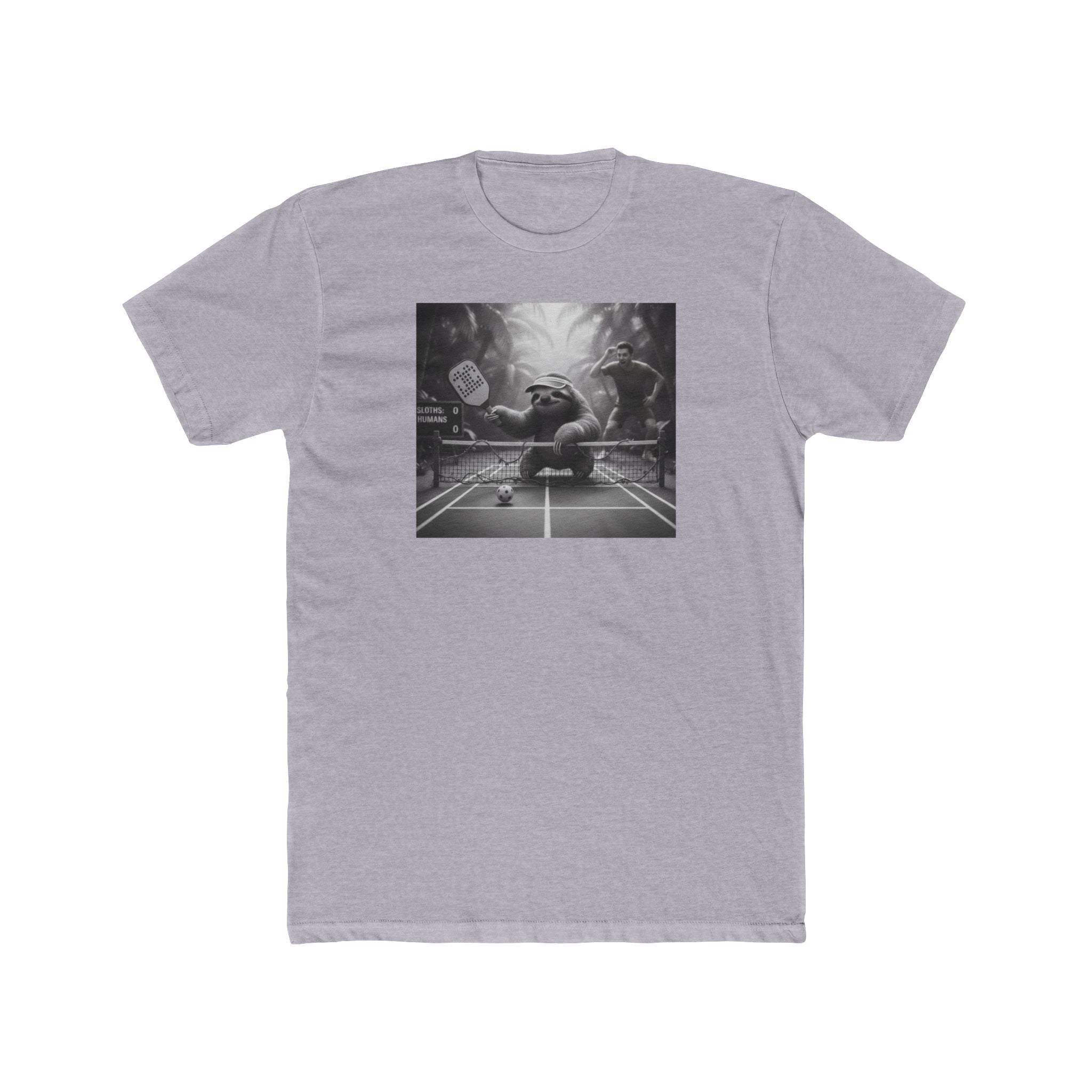 Dink-Shot Sloth Pickleball Tee | Slow-Motion Sportswear Parody