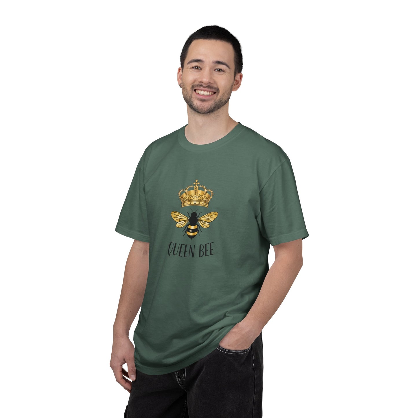Queen Bee crown illustration T-Shirt | bee graphic tee