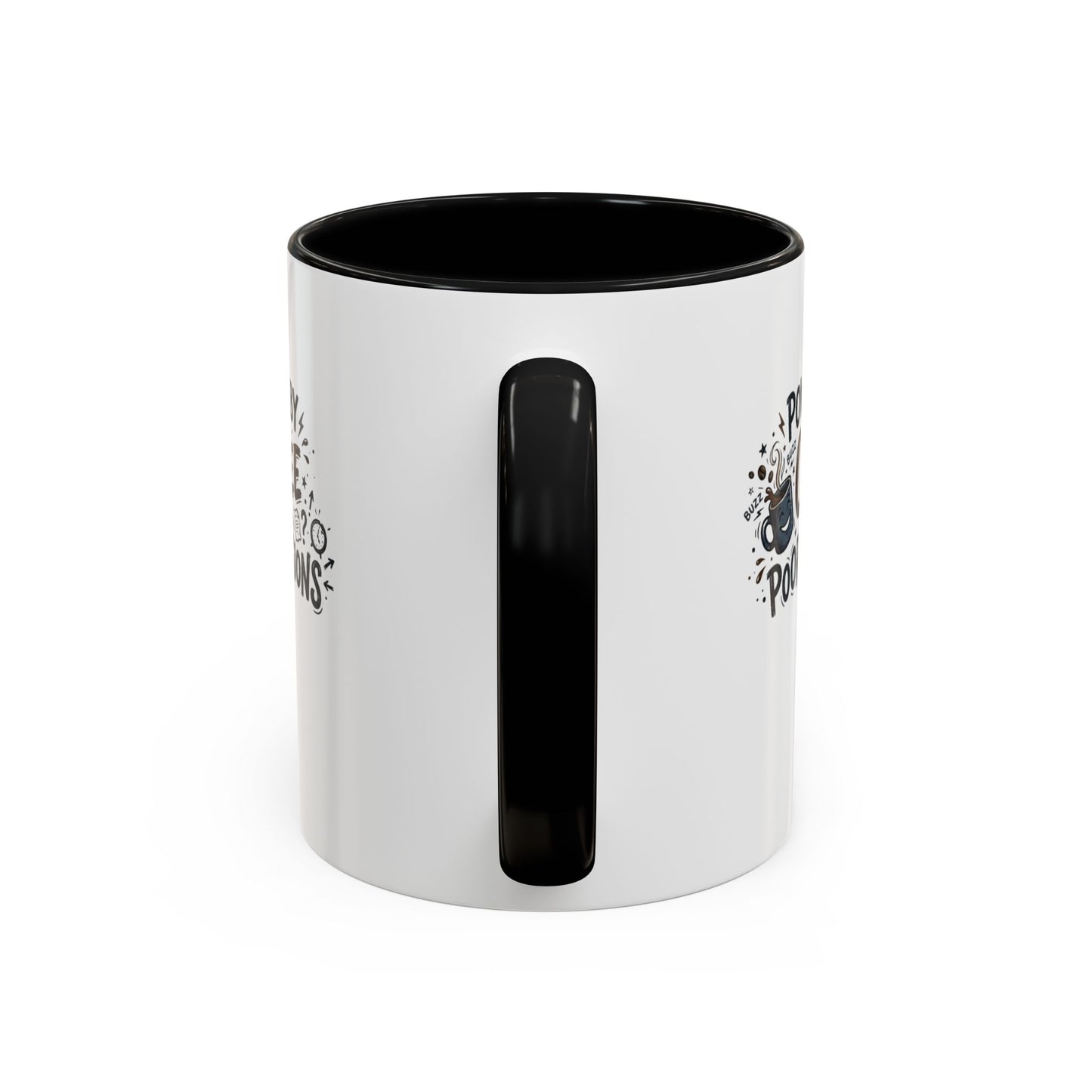 Powered by Coffee and Poor Decisions Mug | Accent Coffee Mug 11oz 15oz
