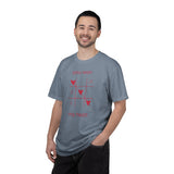 You Won My Heart tic tac toe T-shirt | Valentine heart game tee