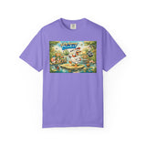 Silly Goose Dinks Cartoon Goose T-Shirt | Vintage Picnic Pond Illustration