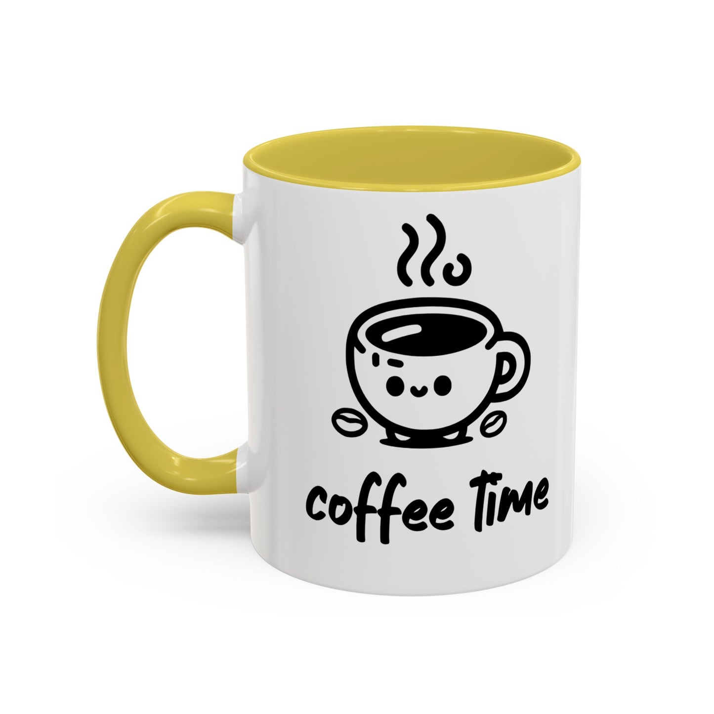 Kawaii Coffee Time Mug | Ceramic Coffee Mug