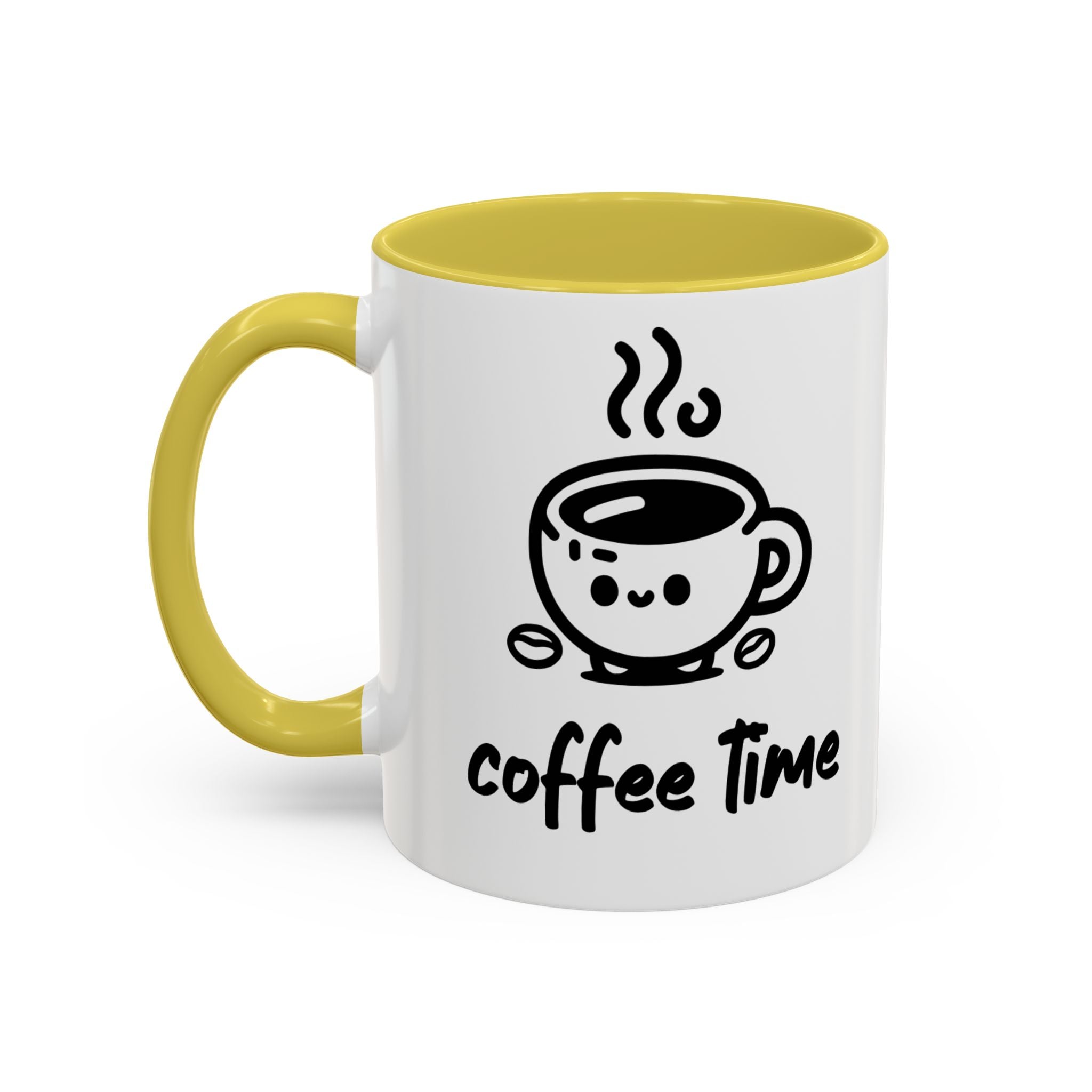 Kawaii Coffee Time Mug | Ceramic Coffee Mug