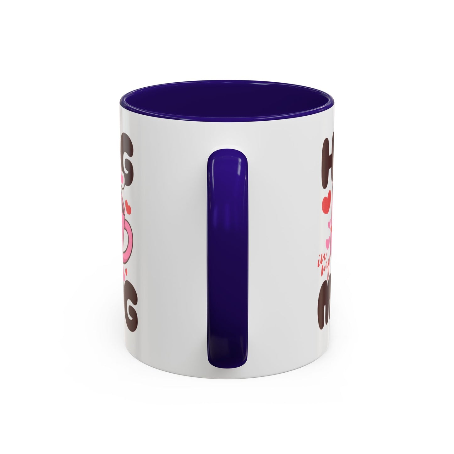 Hug in My Mug Mug | Cute Pink Cup, Heart Coffee Design