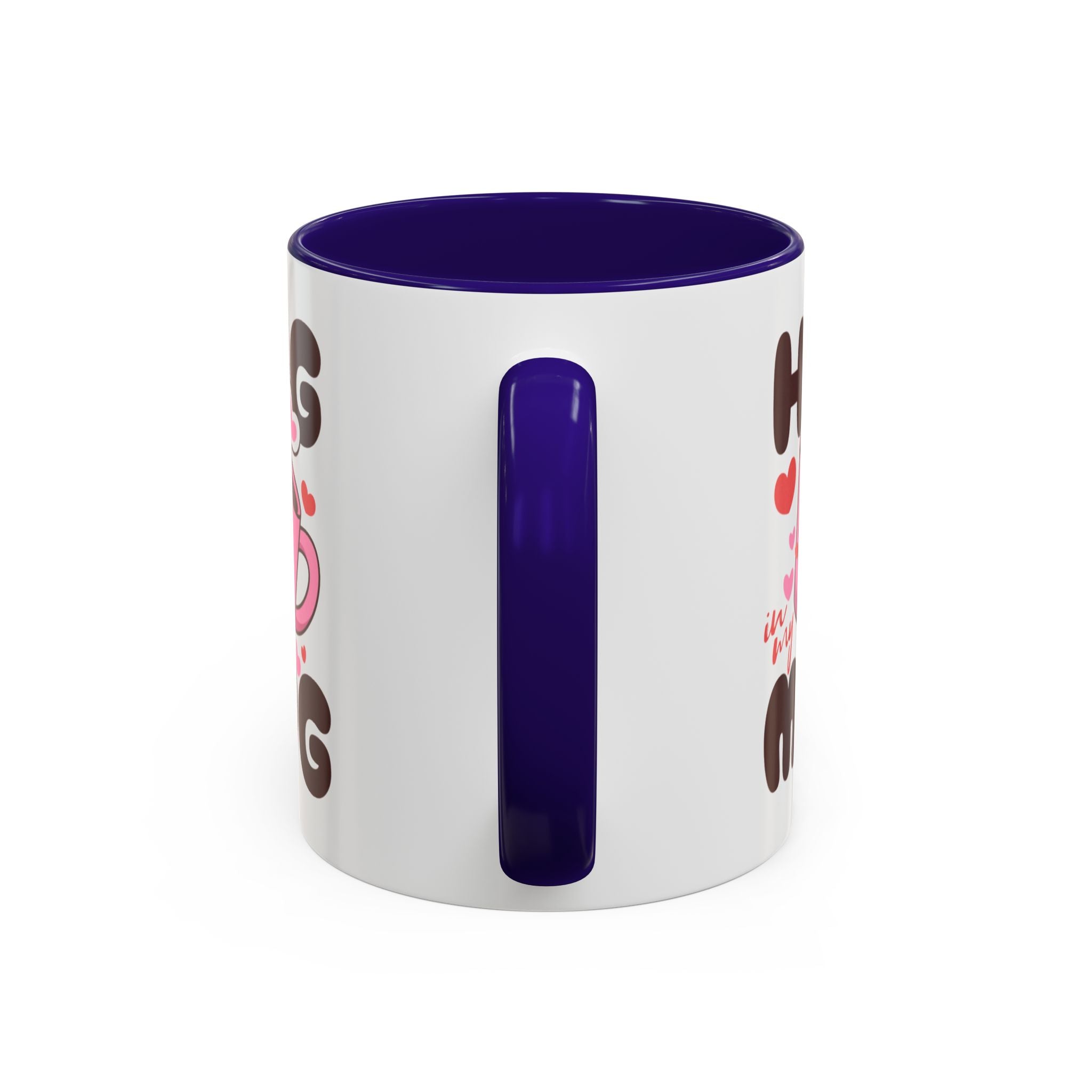 Hug in My Mug Mug | Cute Pink Cup, Heart Coffee Design